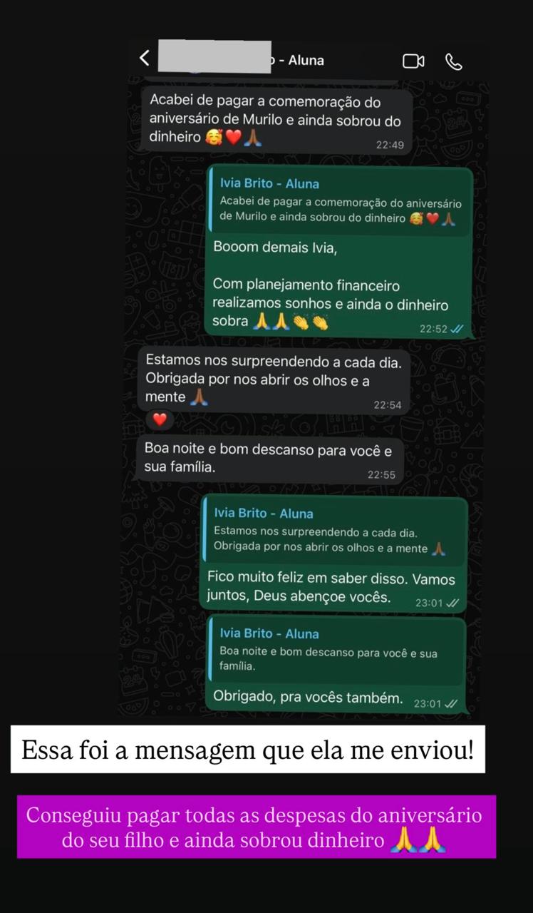 Resultado de aluno 3